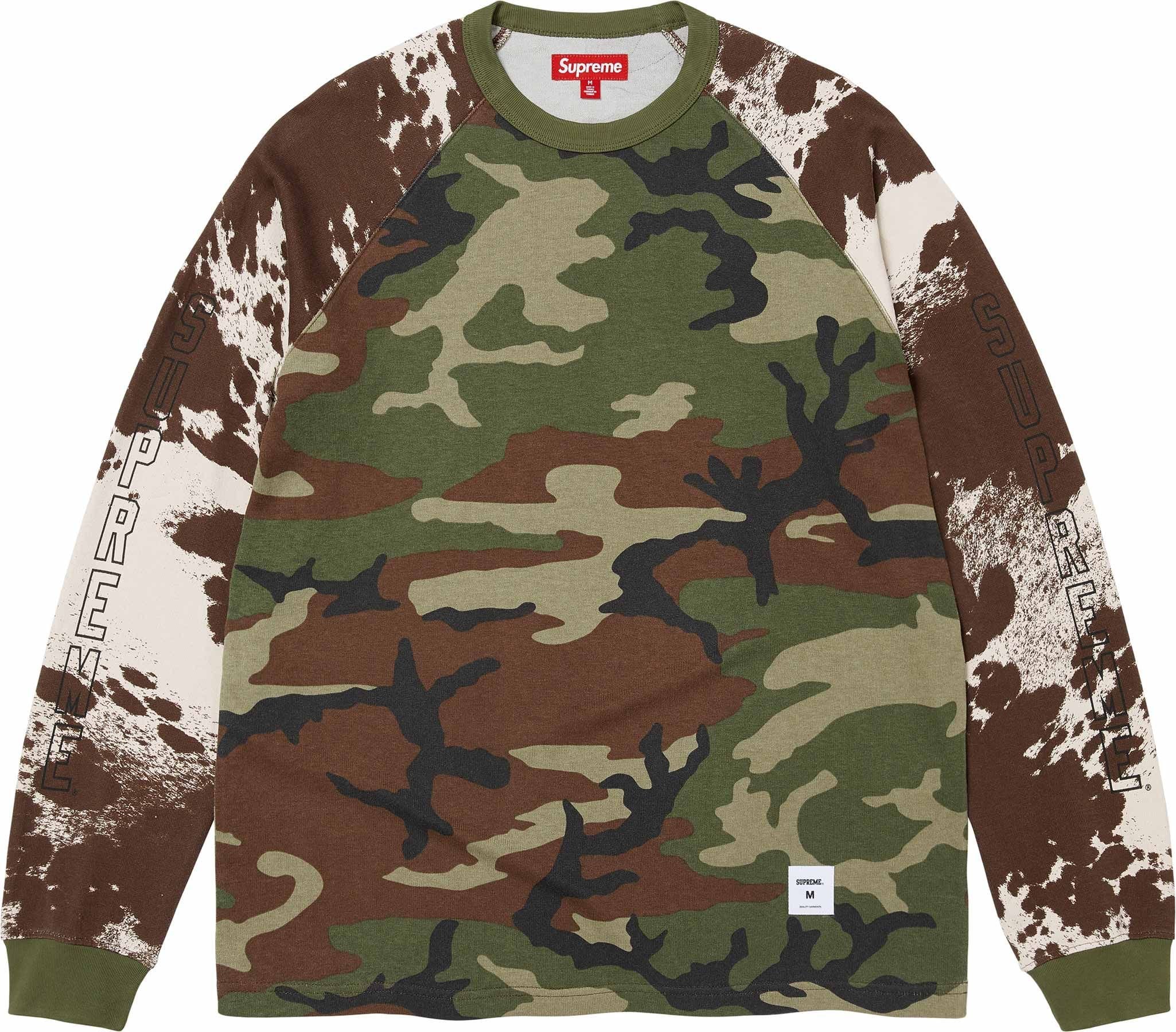 Wildlife Camo Raglan L/S Top view 2